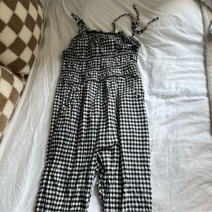Gingham Jumpsuit